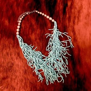 Turquoise Bead Handmade Necklace